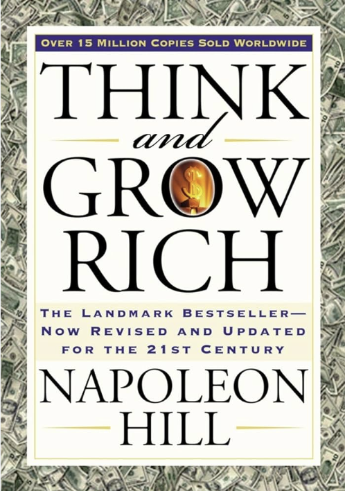 Think and Grow Rich by Napoleon Hill- book Cover